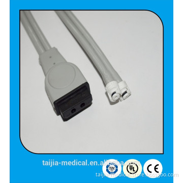 used for NIBP cuff plastic plug reusable NIBP interconnecting tubes for NIBP cuff